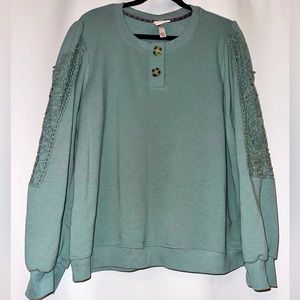 Knox Rose Light Green Women’s Sweater